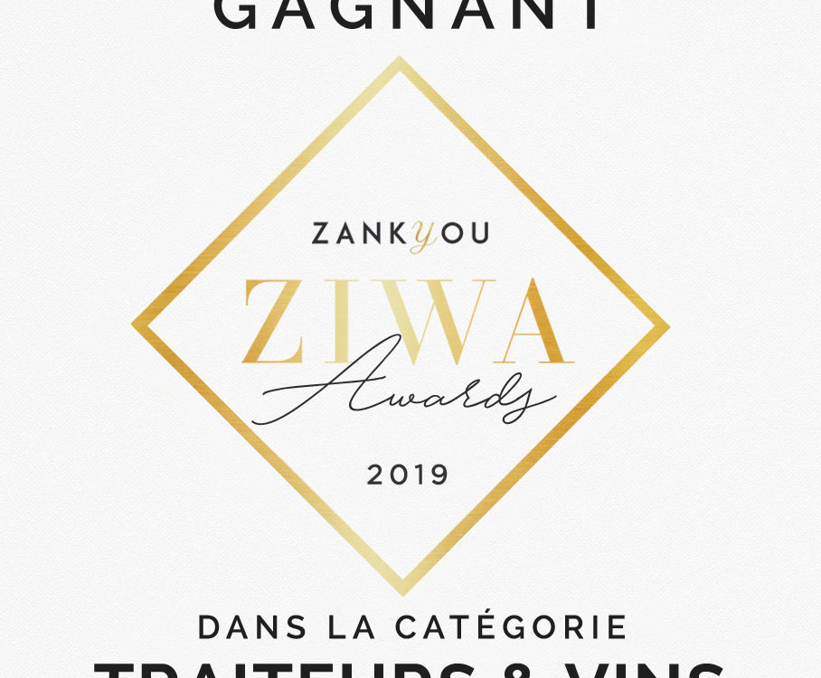 Prix Zankyou Internationnal Wedding Awards 2019 Sélestat